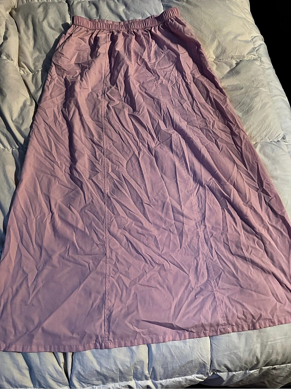 Maxi scrub skirt